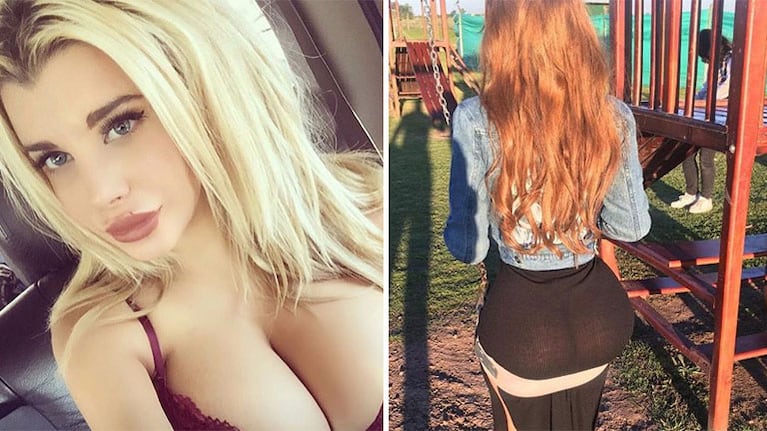 La foto sexy y reveladora de Charlotte Caniggia que borró de Instagram.