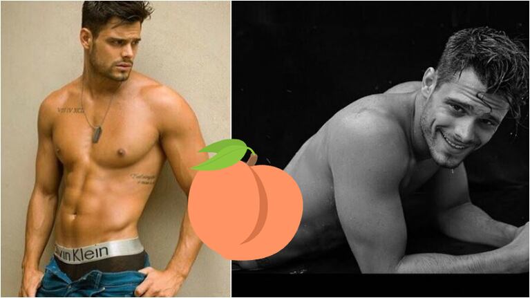 La foto súper hot de Lucas Velasco en Instagram: mostró la cola… ¡y le llovieron corazones!
