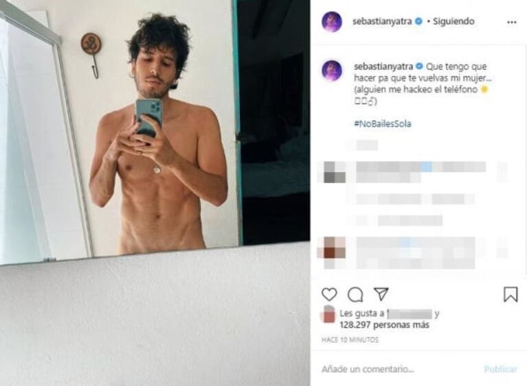 La foto súper hot de Yatra a dos meses de separarse de Tini ¡con frase de su canción con Danna Paola!: "¿Qué tengo que hacer pa' que te vuelvas mi mujer?"