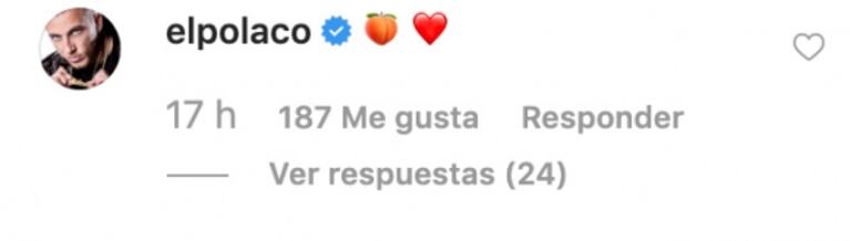 La foto super hot ¿dedicada al Polaco? de Barby Silenzi: topless al aire libre y pícara respuesta del cantante
