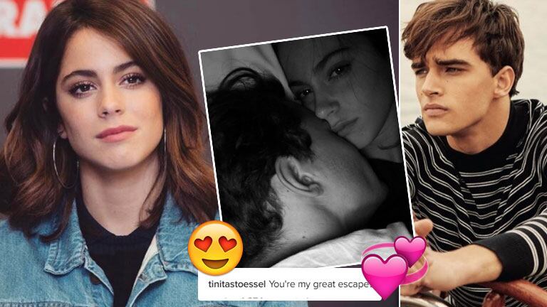La foto súper íntima de Tini Stoessel con su novio, Pepe Barroso Silva (Instagram)
