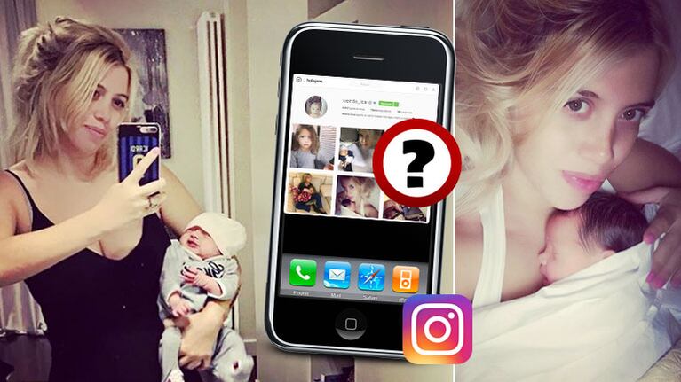 La foto súper íntima de Wanda Nara tras dar a luz a Isabella (Foto: Instagram)