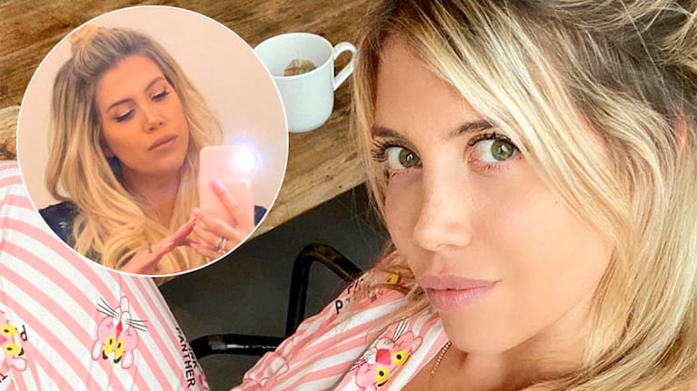 La foto súper provocativa de Wanda Nara que desató las dudas entre sus seguidores: ¿tiene o no ropa interior?