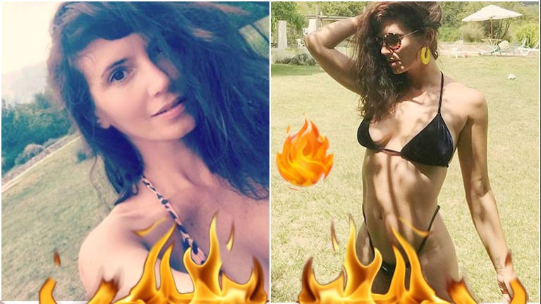 La foto súper sexy de Griselda Siciliani en microbikini (Fotos: Instagram)