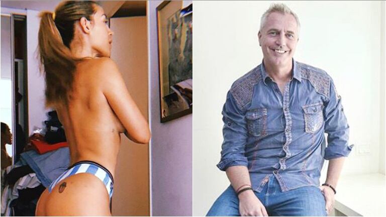 La foto súper sexy de Jimena Barón en topless y el divertido comentario de Marley (Fotos: Instagram)