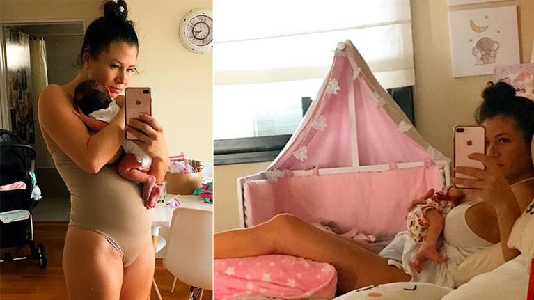 La foto súper tierna de Adabel Guerrero con su hija