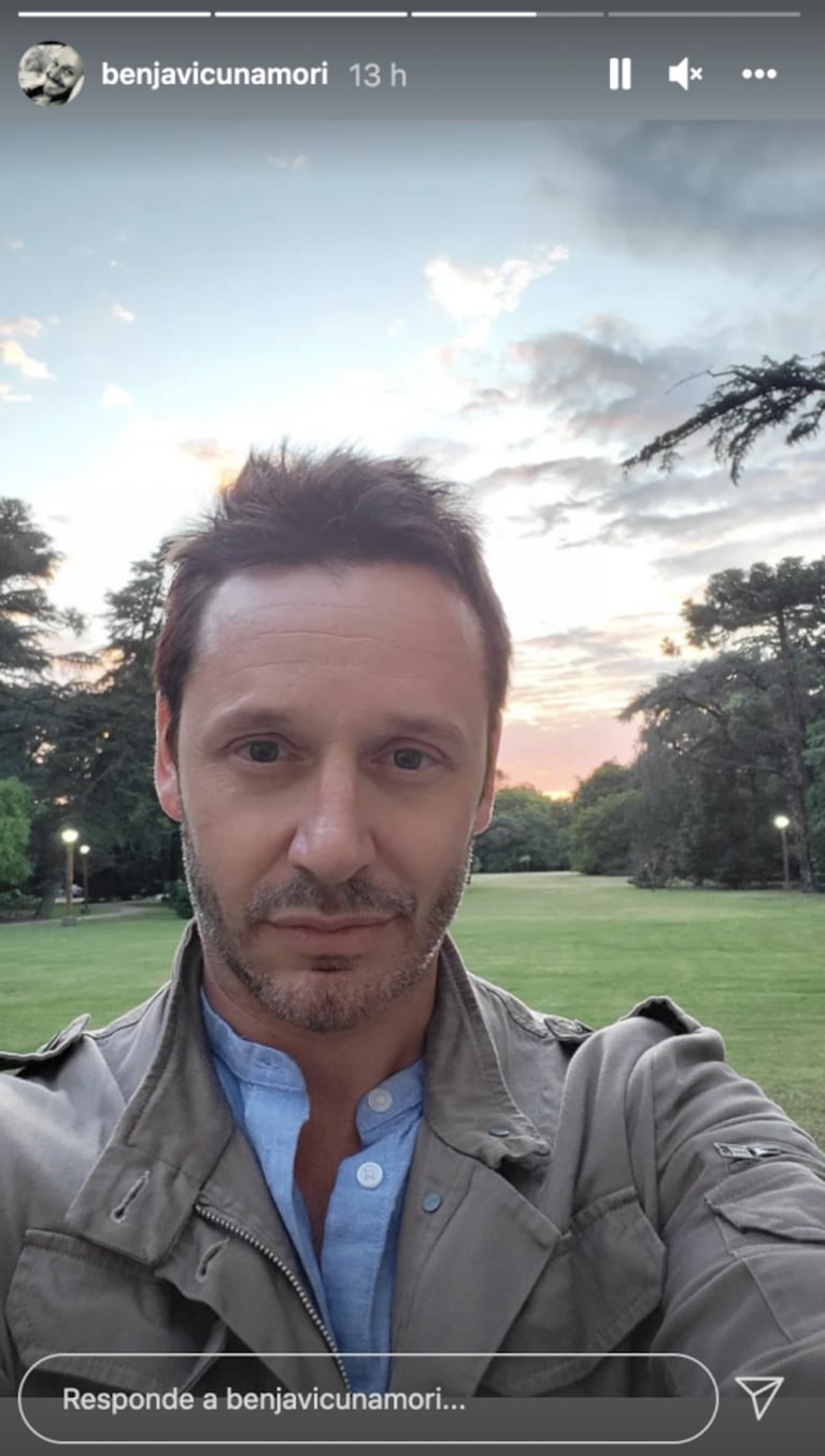 La foto súper tierna de Benjamín Vicuña junto a sus hijos con la China Suárez al aire libre