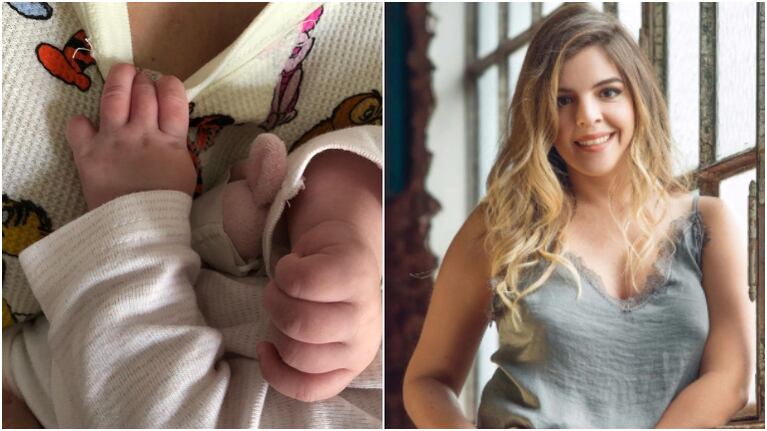 La foto súper tierna de Roma, la hija de Dalma Maradona, descansando: “¡Ella duerme así, agarradita de mí!”