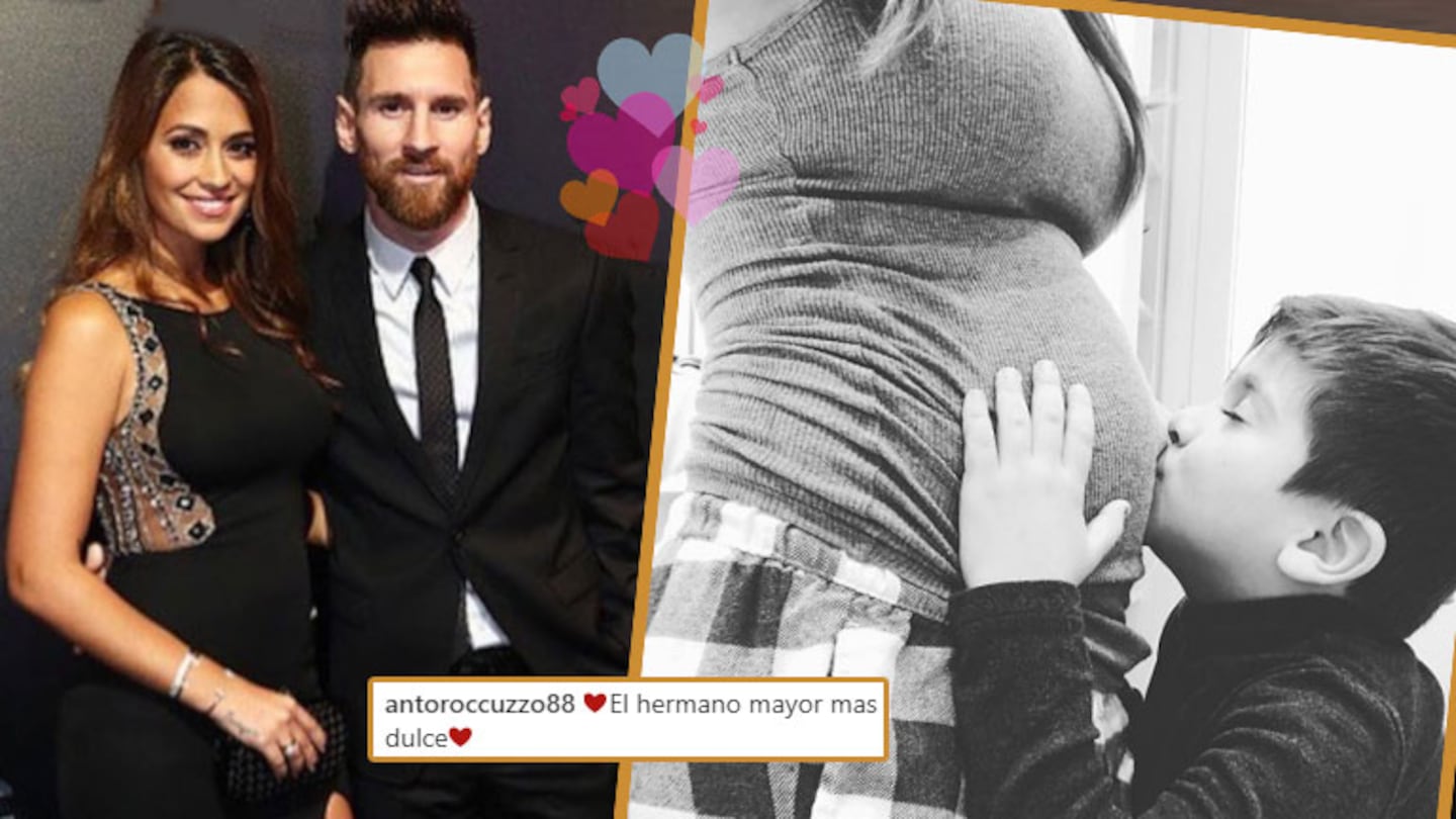 La foto súper tierna del hijo de Messi y Antonela Roccuzzo