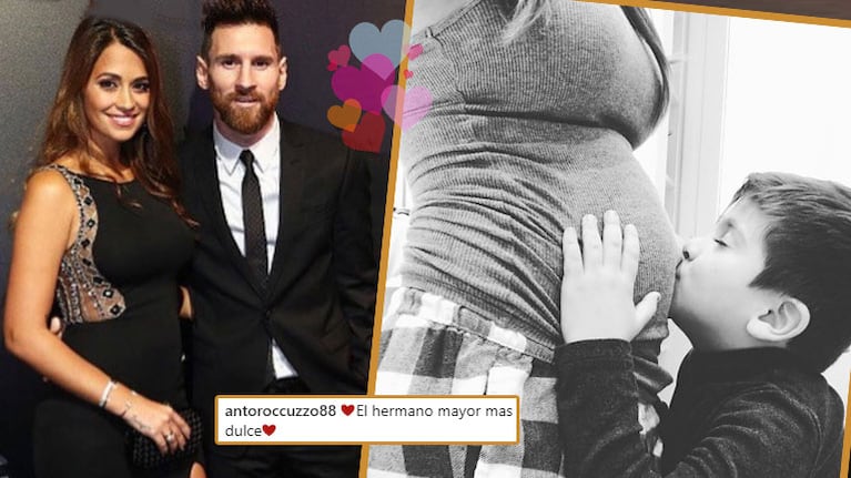 La foto súper tierna del hijo de Messi y Antonela Roccuzzo