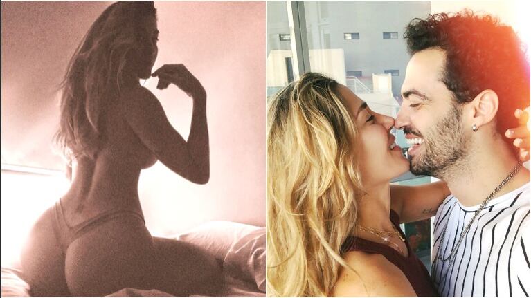 La foto ultra hot de Jimena Barón, que su novio le sacó desde la cama (Fotos: Instagram)