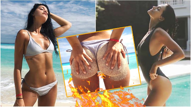 La foto ultra hot de Oriana Sabatini desde sus vacaciones (Fotos: Instagram y Captura de Instagram Stories)