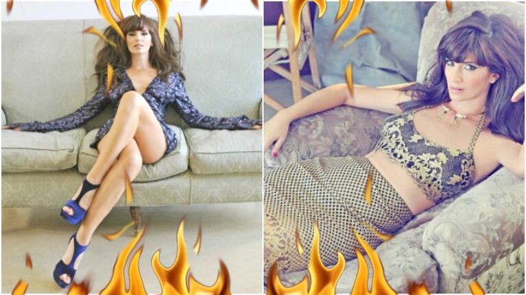 La fotos hot de la producción de Griselda Siciliani para la revista de Susana Giménez (Fotos: Instagram)