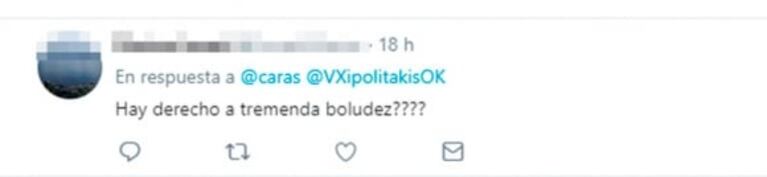 La frase de Vicky Xipolitakis que generó polémica en redes: "En Nueva York me animé a sacar a mi hijo a la calle"