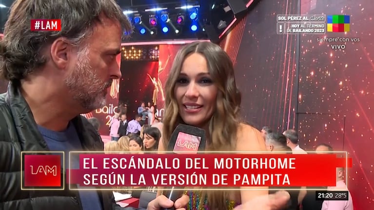 La fuerte bronca de Pampita tras una incómoda pregunta del pasado: “No me gusta que revuelvan porquería”