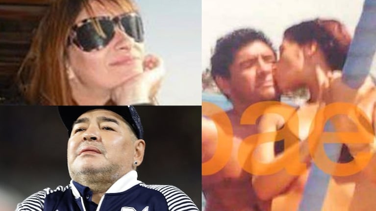 La fuerte foto de Laura Cibilla con Maradona en Cuba, embarazada ¿del hijo de Diego?