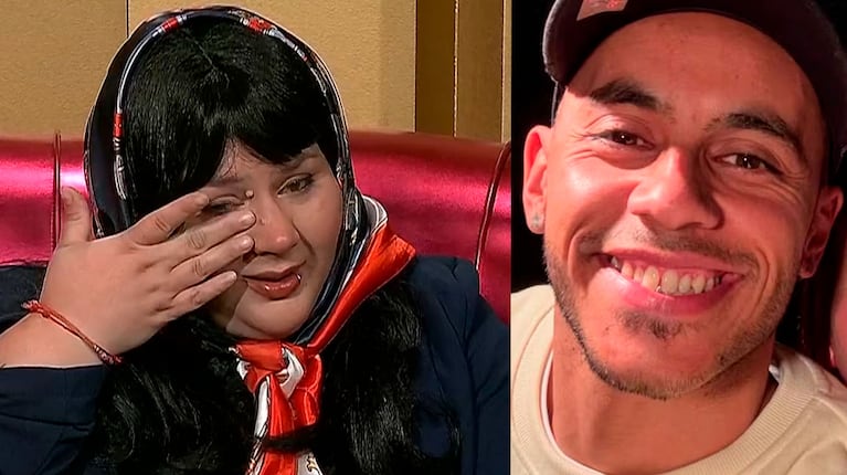 La fuerte reacción del novio de Yipio contra Gran Hermano (Foto de Telefe e Instagram)
