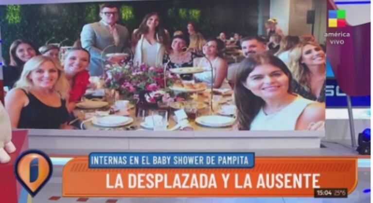 La furia a cámara de Angie Balbiani tras ser tildada de 'desplazada' en el baby shower de Pampita: "¡Déjenme en paz!"