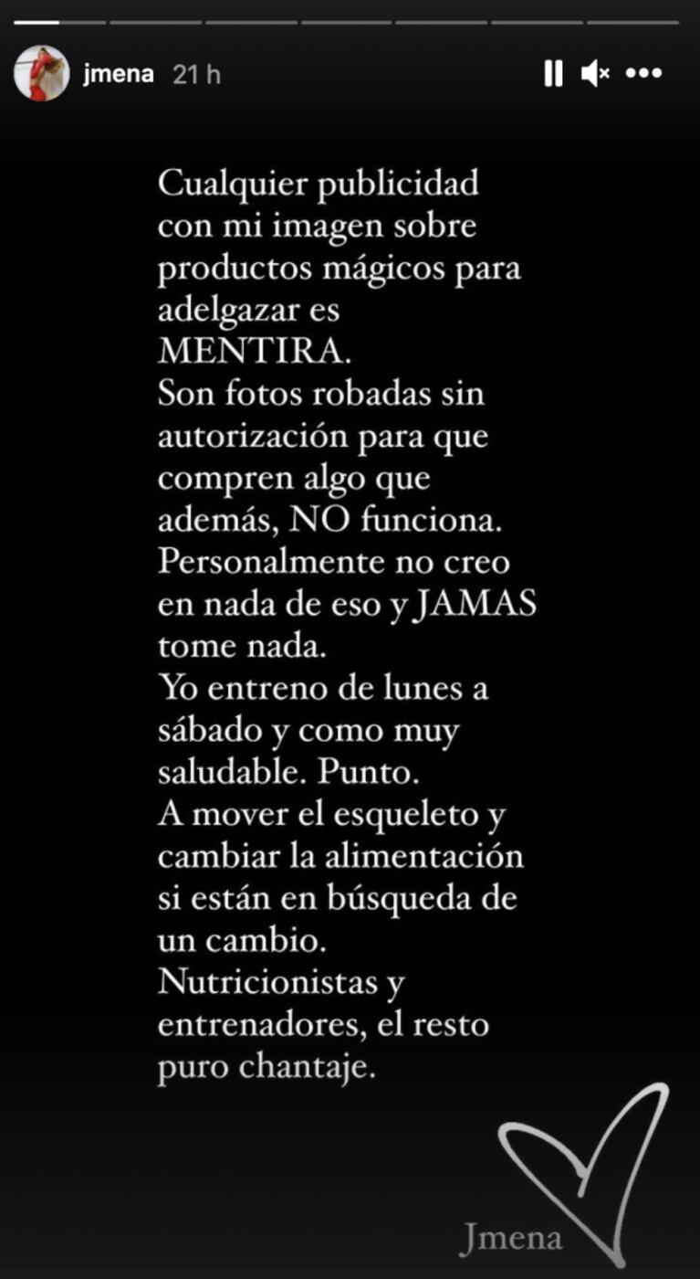 La furia de Jimena Barón con los productos "mágicos" para adelgazar: "Puro chantaje"