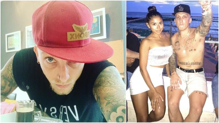 La furia del Polaco en medio del escándalo por las fotos con una chica en un boliche (Fotos: Instagram e Instagram Stories)