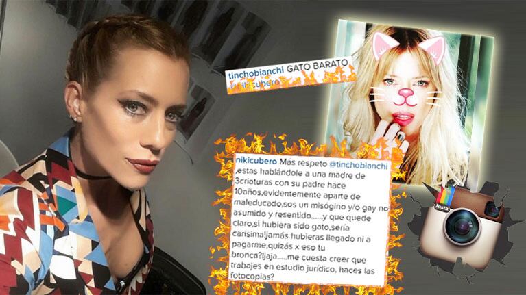La furia desatada de Nicole Neumann contra un usuario que la trató de “gato barato”. Foto: Instagram