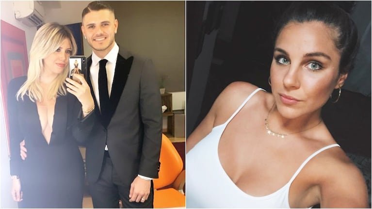 La furiosa reacción de Ivana Icardi a un posteo de Wanda con Mauro (Fotos: Instagram)