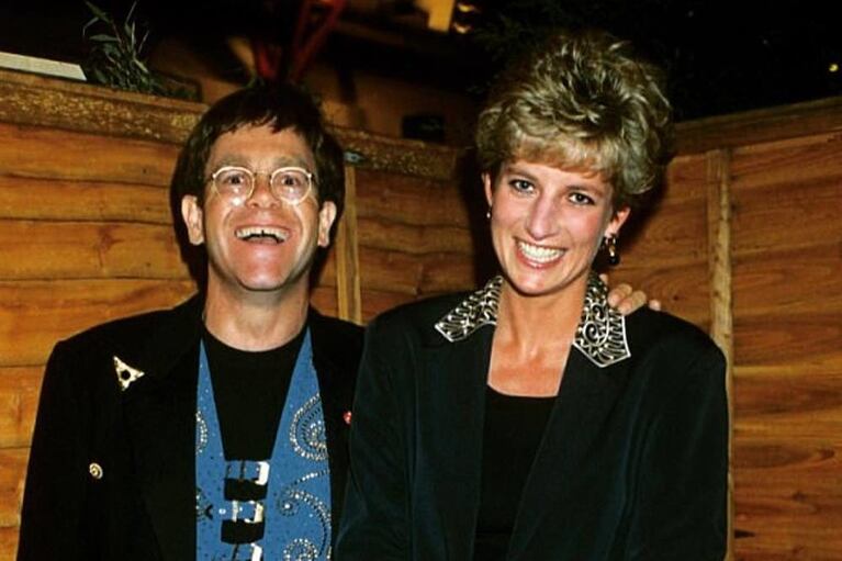 La gran amistad de Elton John y la Princesa Diana