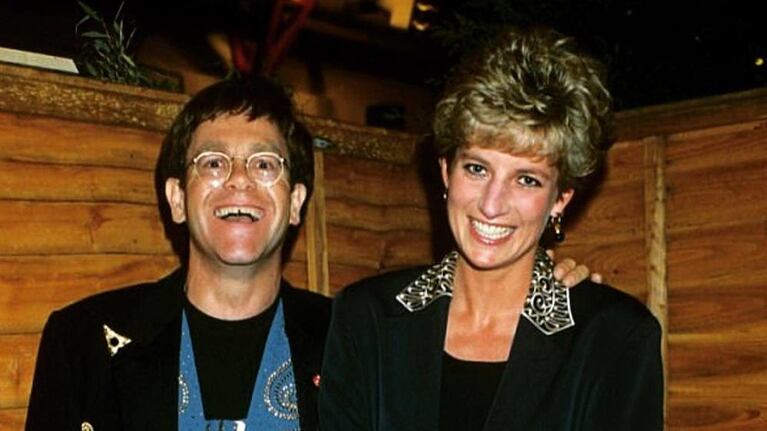 La gran amistad de Elton John y la Princesa Diana