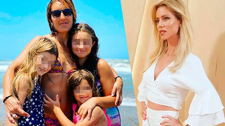 La hermana de Fabián Cubero compartió fotos en Mardel con sus sobrinas, tras el escándalo con Nicole Neumann