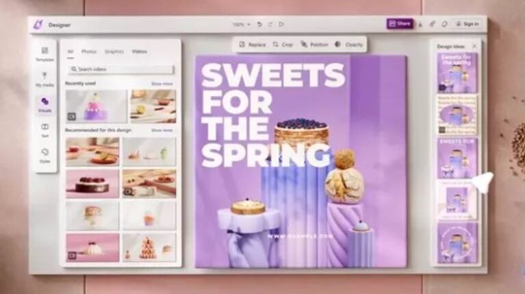 La herramienta de IA Microsoft Designer ya está disponible en vista previa