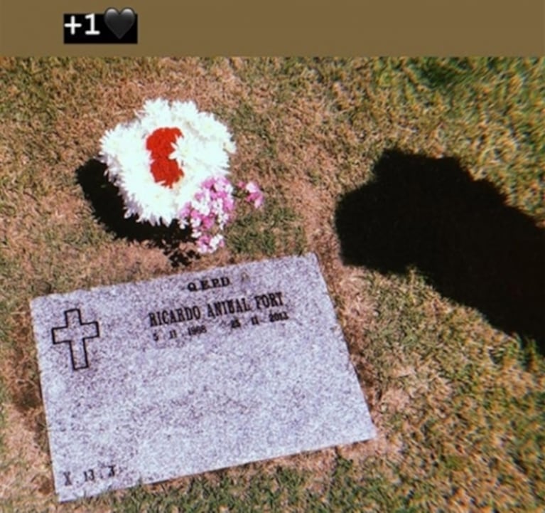 La hija adolescente de Ricardo Fort lo recordó con una desgarradora imagen, en el día de su cumpleaños 50
