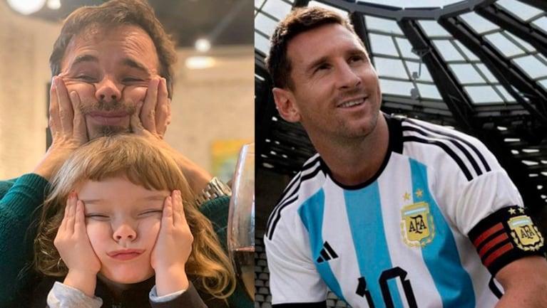 La hija de Benjamín Rojas le hizo esta insólita pregunta sobre Lionel Messi que lo descolocó.