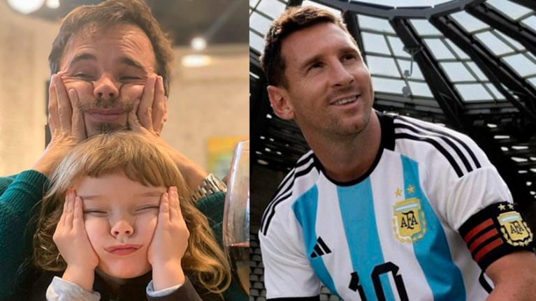 La hija de Benjamín Rojas le hizo esta insólita pregunta sobre Lionel Messi que lo descolocó.