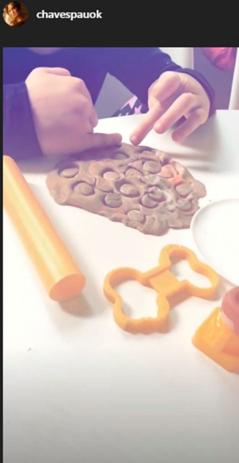 La hija de Paula Chaves, fan de su mamá: "Ella quiere jugar a Bake Off Argentina y yo me vuelvo loca"