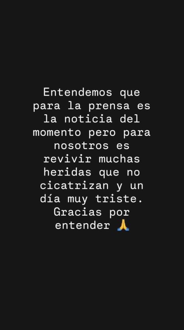 La hija de Sergio Denis explotó tras el polémico fallo de la Justicia. CRÉDITO: Instagram