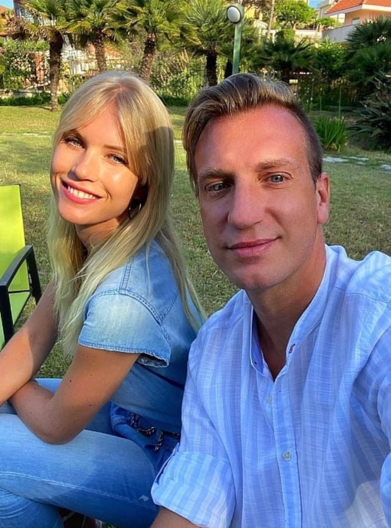 La historia de amor de Maxi López y Daniela Christiansson: se conocieron en 2014 y hoy celebran la llegada de su hija