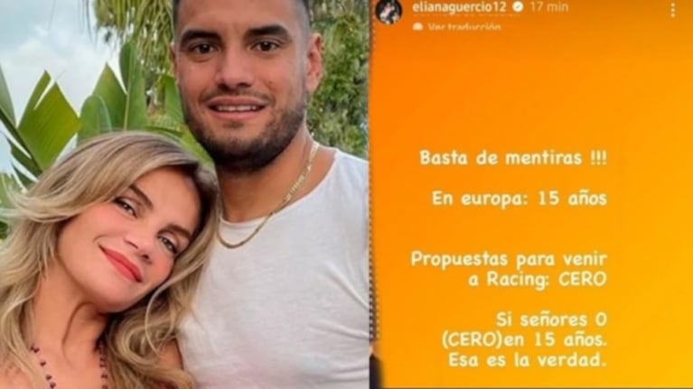 La historia de amor de Sergio "Chiquito" Romero y Eliana Guercio: breve noviazgo, polémicas y súper familia
