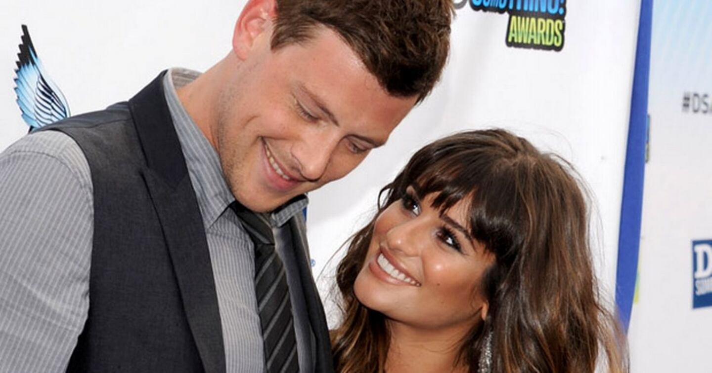 La historia de cómo comenzó el amor entre Cory Monteith y Lea Michele