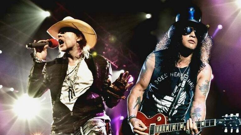 La historia detrás de la sonada enemistad entre Axl Rose y Slash