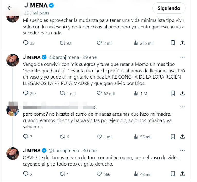 La honestidad brutal de Jimena Barón sobre sus primeras vacaciones con Momo y sus suegros: “Al fin pude...”