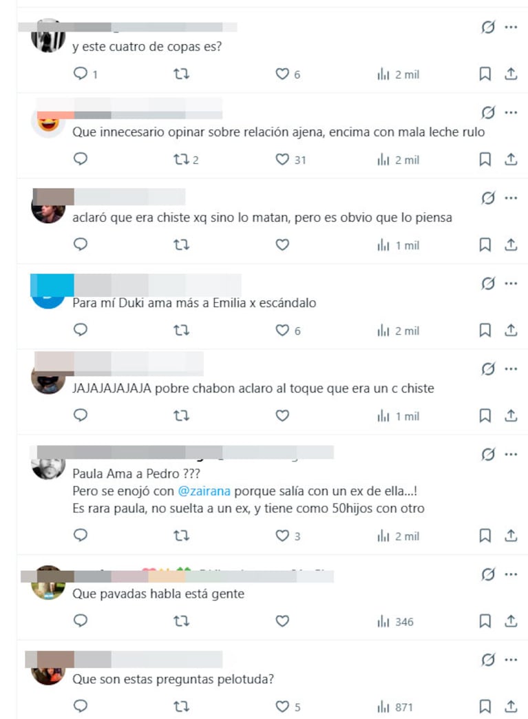 La humorada de Rulo sobre Flor Jazmín Peña y Nico Occhiato que generó polémica (Captura de X)