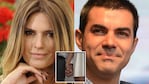 La imagen que confirma el romance de Isabel Macedo y Urtubey. Fotos: Web e Instagram.