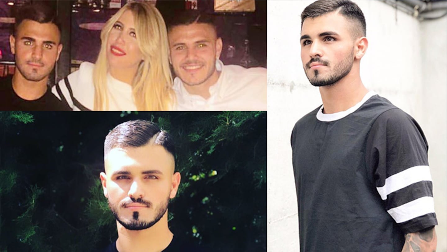 La impactante foto de Wanda Nara con Mauro Icardi y su "doble".