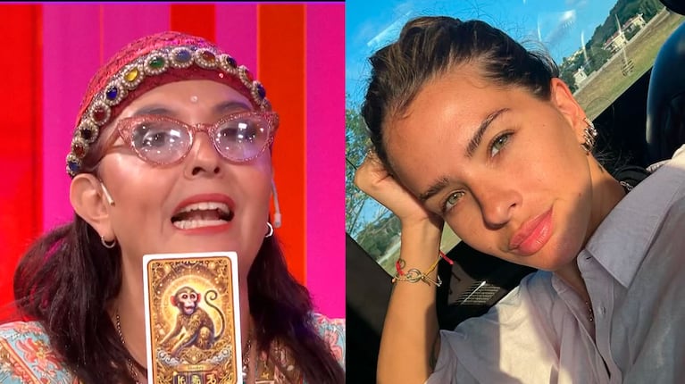 La impactante predicción de Jimena La Torre para la China Suárez en el Año Nuevo Chino (captura de eltrece e Instagram @sangrejaponesa)