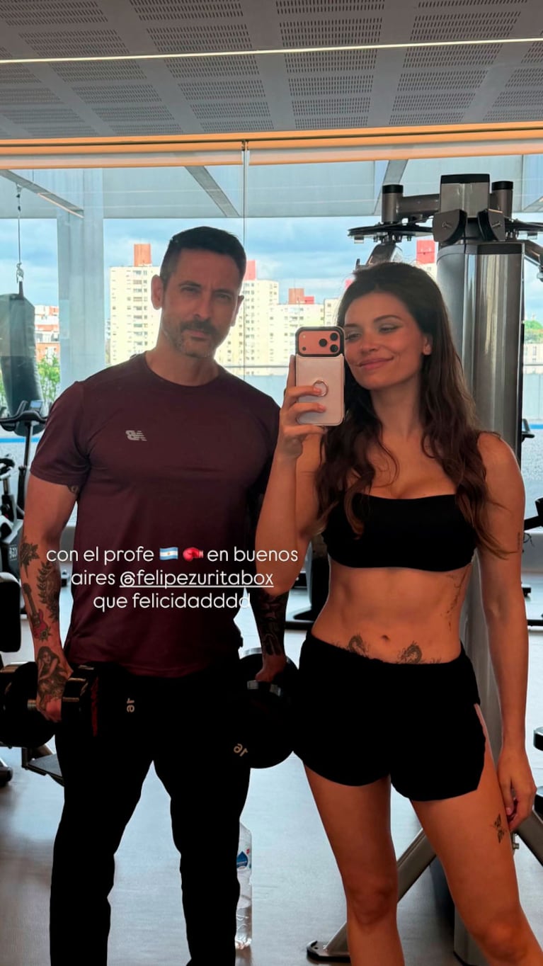 La impactante transformación física de Eva De Dominici (captura de Instagram)