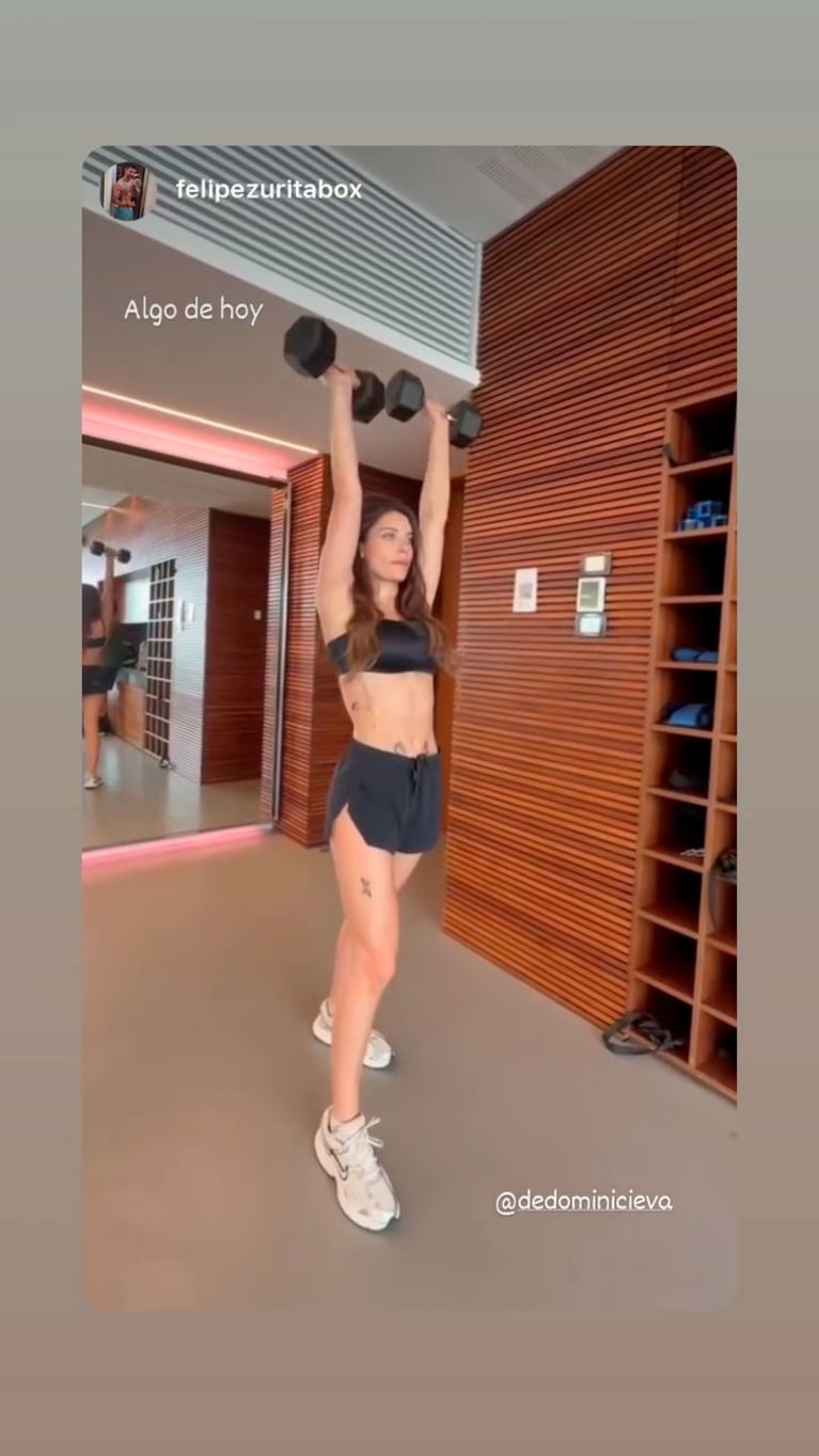 La impactante transformación física de Eva De Dominici (captura de Instagram)