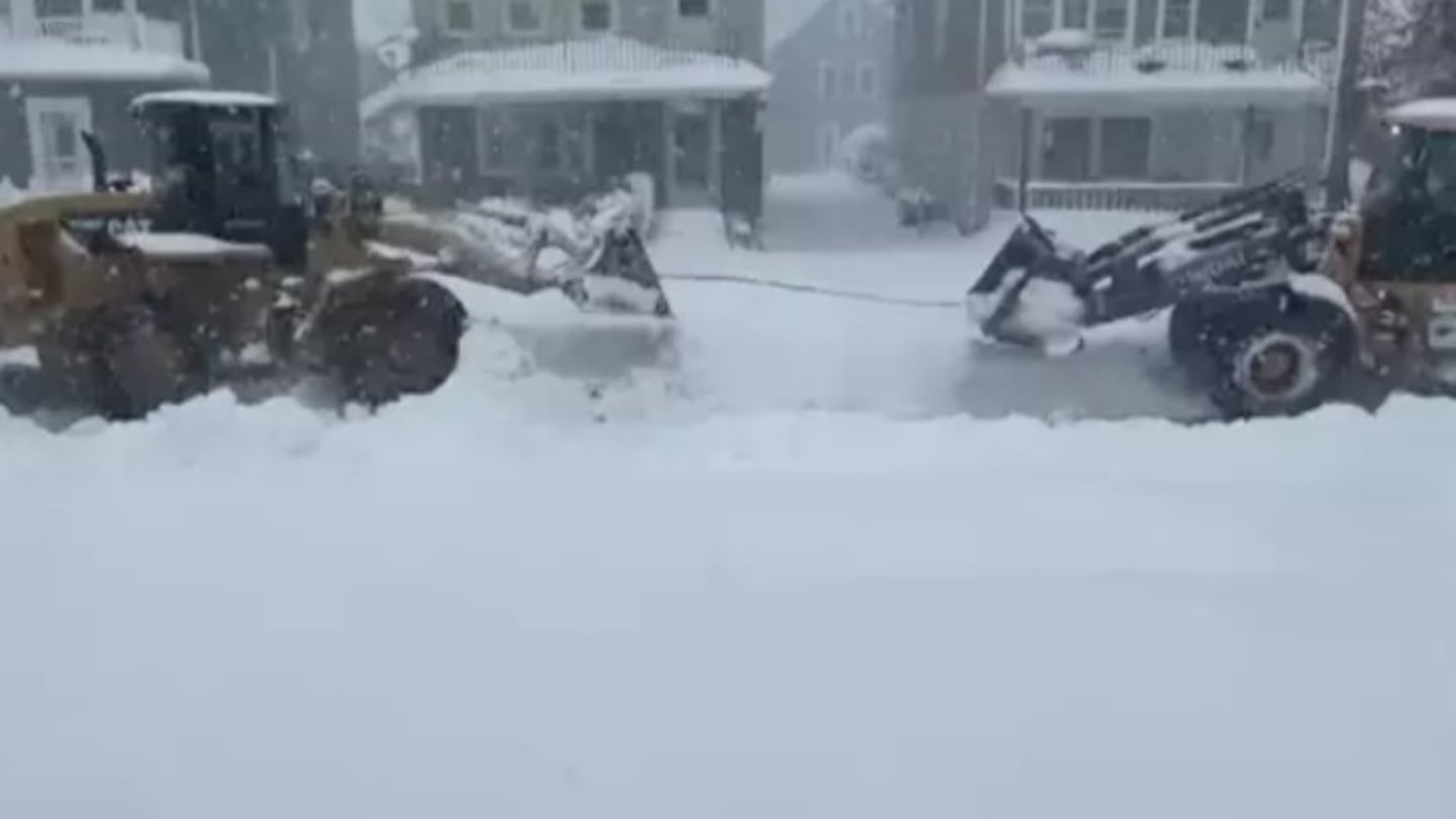 La impresionante tormenta de nieve que cayó en Estados Unidos