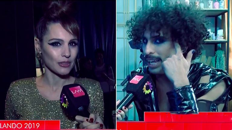 La incómoda reacción de Pampita ante la frase de Gabo Usandivaras: ¿Macho es el que come palta en motorhome?