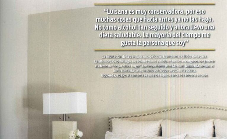 La increíble casa de Michael Bublé en Los Angeles. (Foto: revista ¡Hola! Argentina)