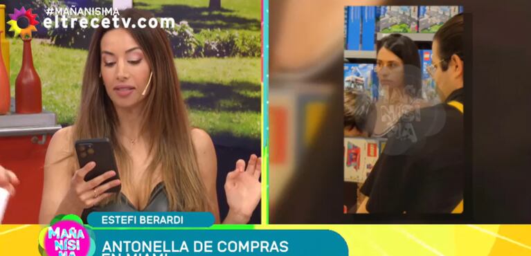 La increíble cifra en dólares que Antonela Roccuzzo gastó en una juguetería de Miami 